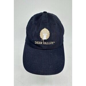 Deer Valley Golf Course Adjustable Strap Blue Ahead Hat